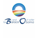Bi and Out voter for Barack Obama (rainbow design) t-shirts
