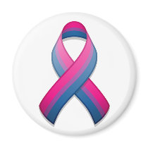 Bi Awareness Ribbon Magnet