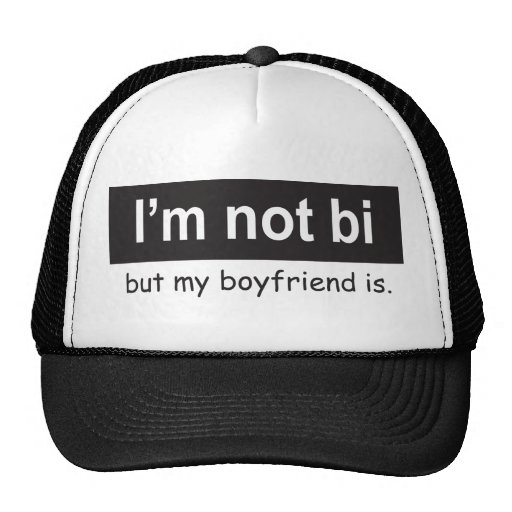 Bi Boyfriend Trucker Trucker Hats