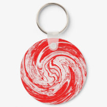 Bi-coloured keychains
