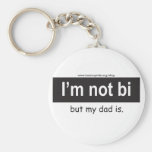 Bi Dad  Keychain
