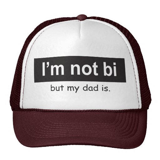 Bi Dad Trucker Trucker Hat