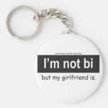 Bi Girlfriend  Keychain