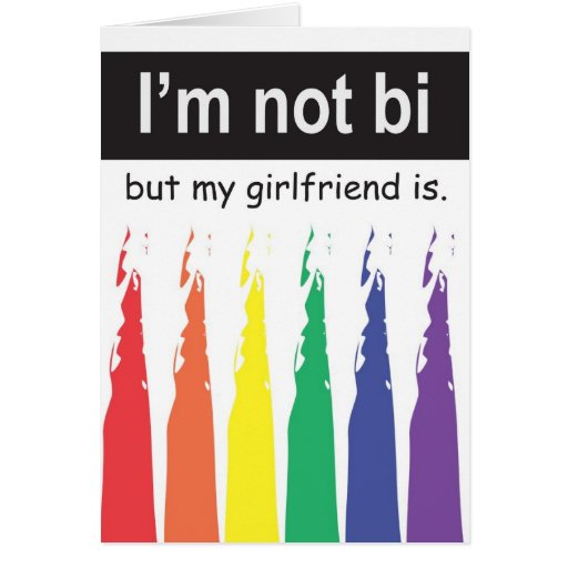 Bi Girlfriend Notecard