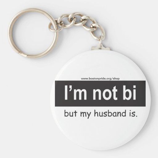 Bi Husband  Keychain