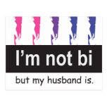 Bi Husband Postcard