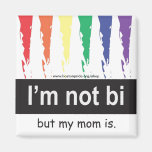 Bi Mom Magnet Square