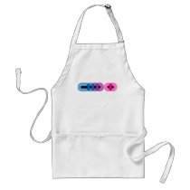 Bi Morse Code Bar Apron
