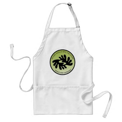 BI NKA BI PEACE AND HARMONY Apron by burntright