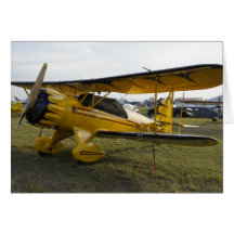 Bi Plane Greeting Card