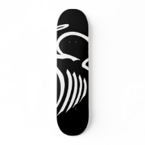 Bi-Polar Angel Skateboard - Black