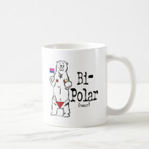 Bi-Polar Bear Coffee Mugs