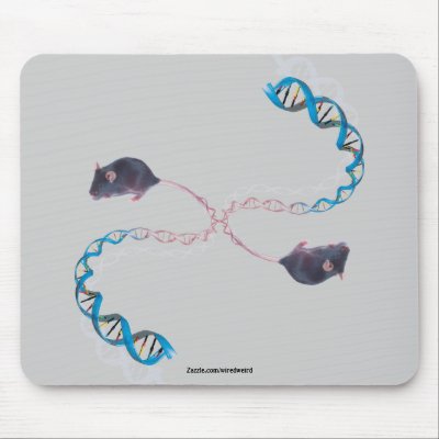Bi-Polar Opposites II Mousepad by wiredweird
