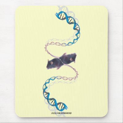 Bi-Polar Opposites Mousepad by wiredweird