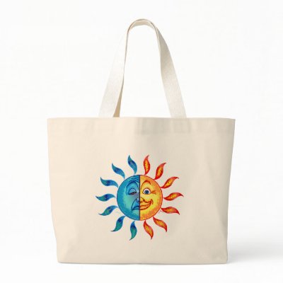Bi Polar Solar Tote Bag by Jaenne