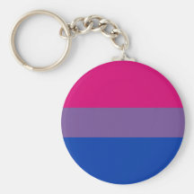 Bi Pride Flag Keychain (Classic)