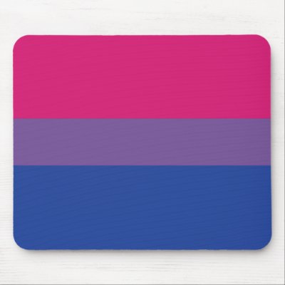 Bi Pride mousepad by destructobot