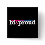 Bi&proud Black Button