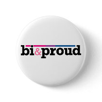 Bi&proud White Button