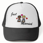 Bi-Racial Gay Grooms Hats