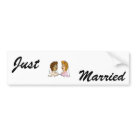 standard_bumpersticker - This great gift is perfect for anyone who is marrying their same sex partner, show everyone that you are in love and nothing will stop you from declaring your love. Great to show everyone you were just married, or for use as wedding favors or invitations.