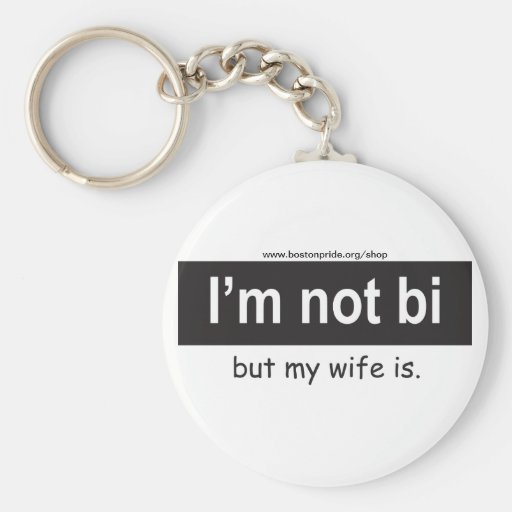 Bi Wife  Keychain