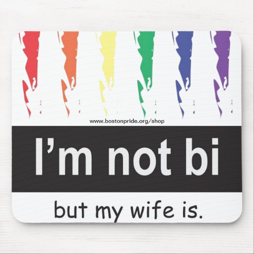 Bi Wife Mousepad