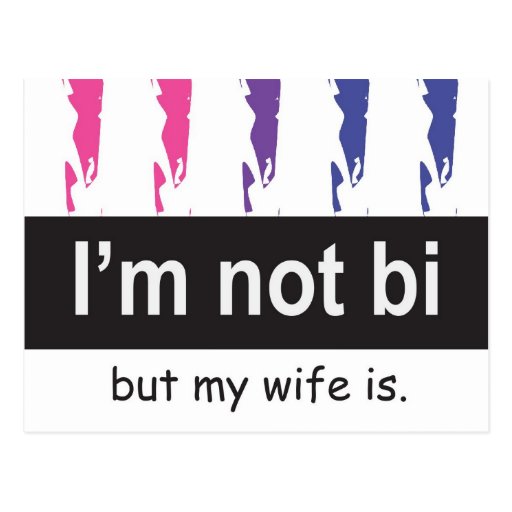 Bi Wife Postcard