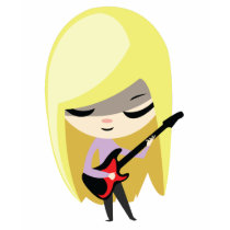 Biana the Blonde Bassist t-shirts by ButtermilkBiscuits Biana the Blonde Bassist t-shirts