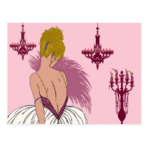 Bianca in Pink - Postcards