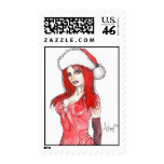 Bianca Xmas Postage Stamp