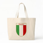 Bianchi Italian Flag Shield Canvas Bag