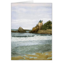 Biarritz. Card