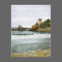 Biarritz. Postcard postcards