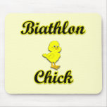 Biathlon Chick Mousepads
