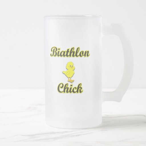 Biathlon Chick Mug