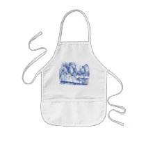 Bib: Mad Hatter Tea Party aprons by VintagePets Bib: Mad Hatter Tea Party aprons