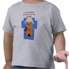 God Love Me anyway Bear T-shirt