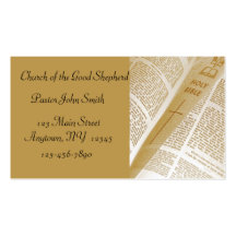 Bible Business Card