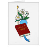 Bible Candle Daisies Cards