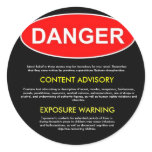 Bible Danger Sticker