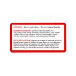 Bible Disclaimer Stickers Personalized Address Label