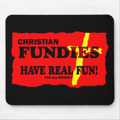 Bible Fundamentalists Mouse Mat by Pazzoom