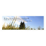 Bible proverbs about lazy and diligent business card template