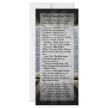 Bible Reading Plan Bookmark Rack Card Template
