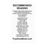 Bible Recommended Reading Card
