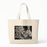 BIBLE SCRIPTURE GALATIANS 6:9 TOTE BAG
