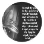 BIBLE SCRIPTURE ISAIAH 55:11 STICKER
