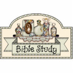 "Bible Study" - Decorative Door Sign photo sculptures