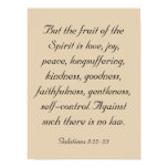 Bible Verse Artwork, Fruit of the Spirit Poster